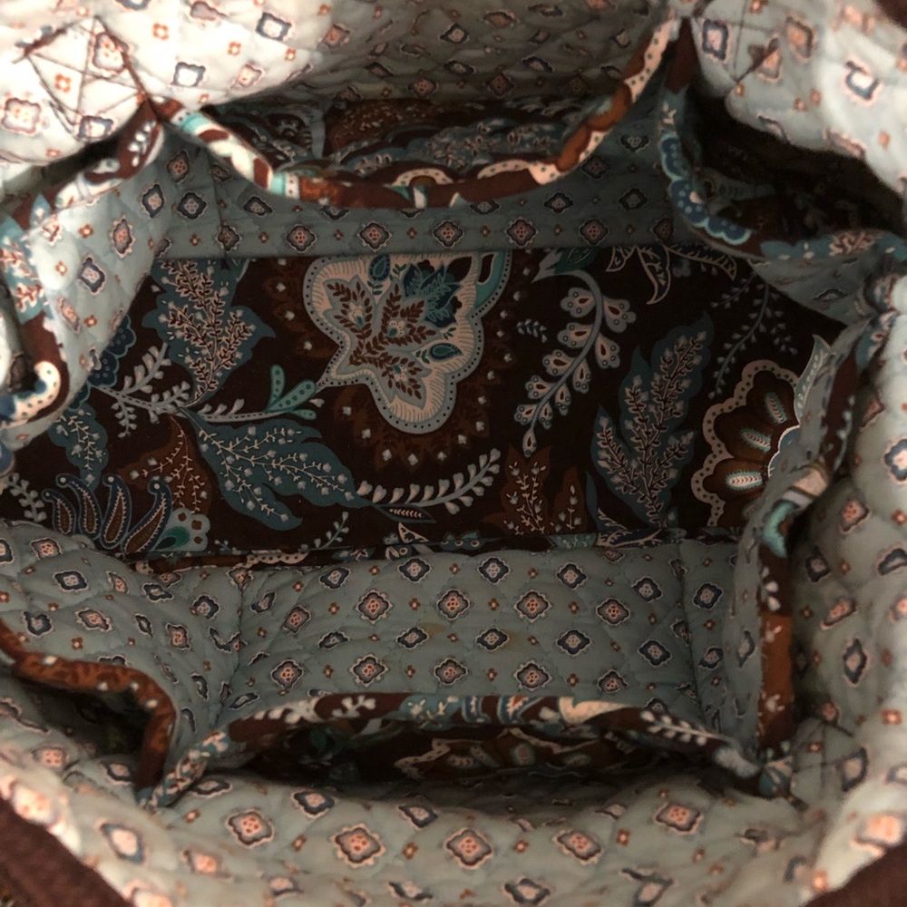 Vera Bradley Java Blue Bag With Wallet/Cardholder - image 5